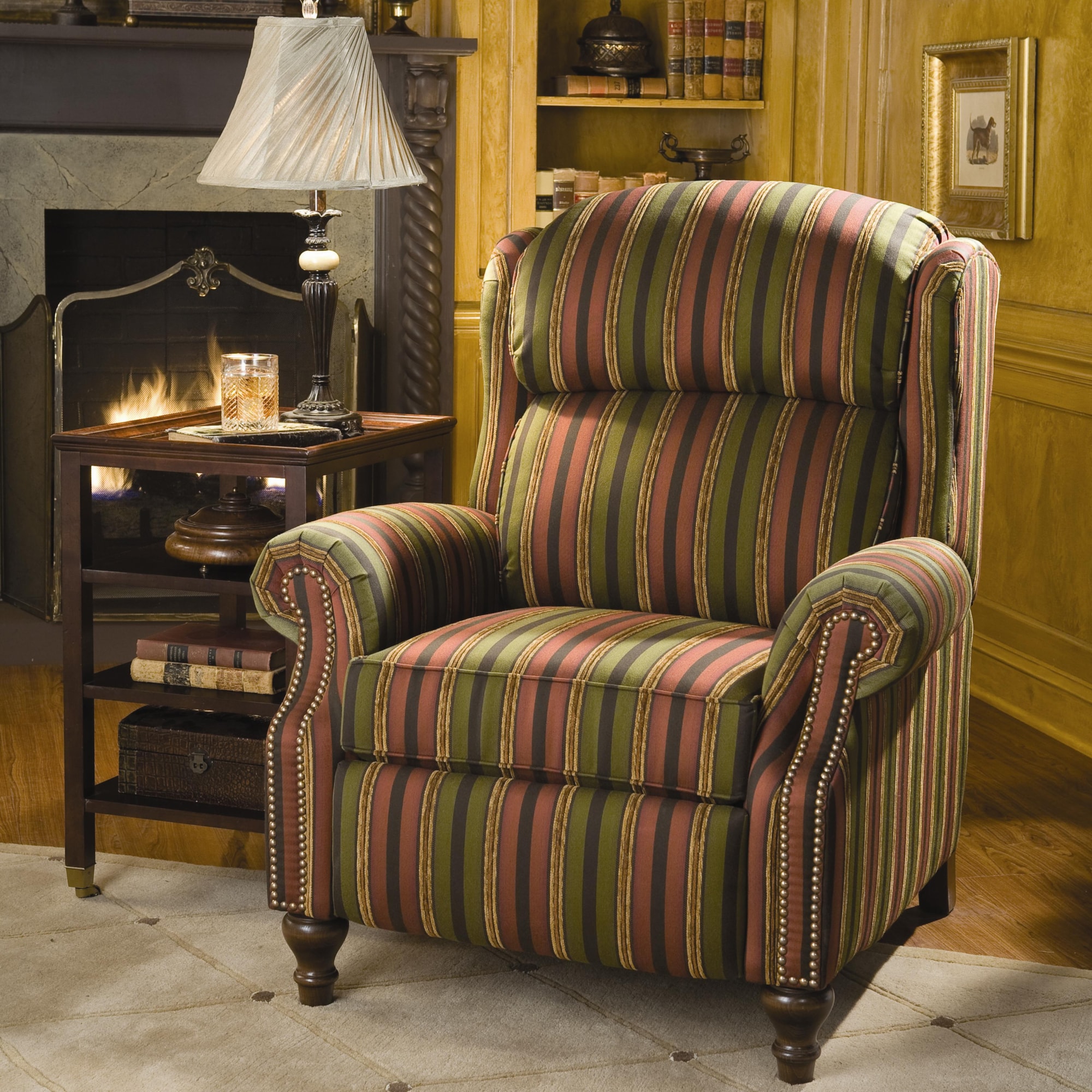 Smith Brothers Recliners 73233 Traditional Reclining Chair Pilgrim